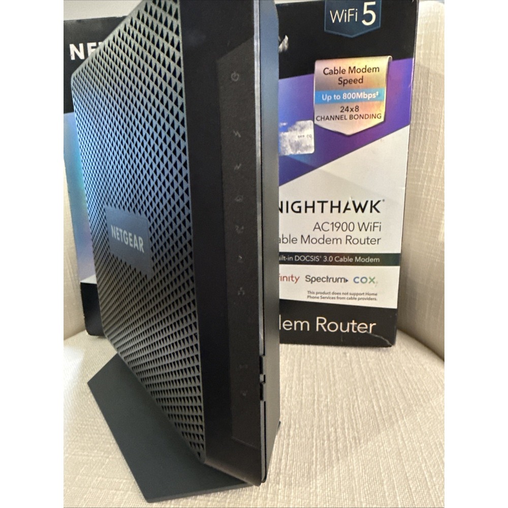 NETGEAR Nighthawk AC1900 4 Wireless WiFi 5 Router Modem C7000v2 - Picture 4 of 16
